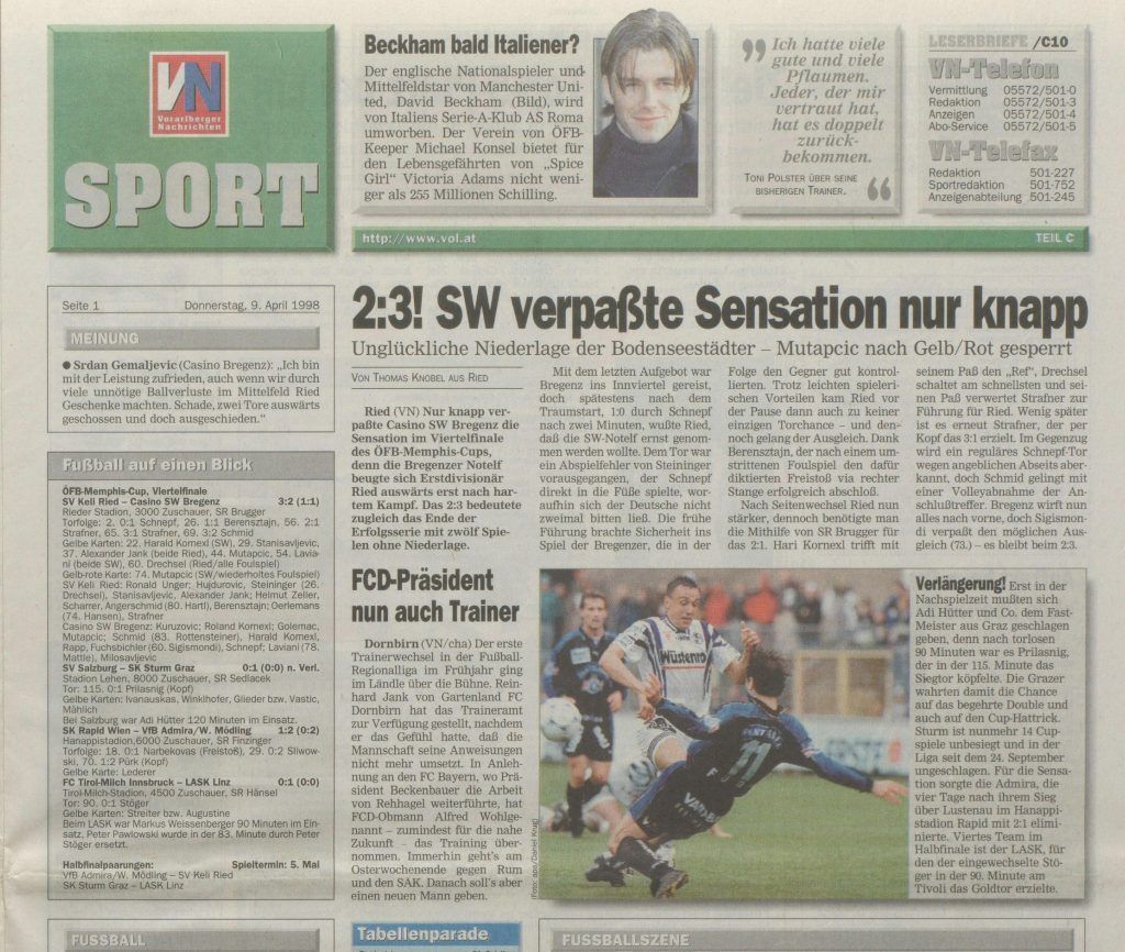 Rendezvous mit der Vergangenheit