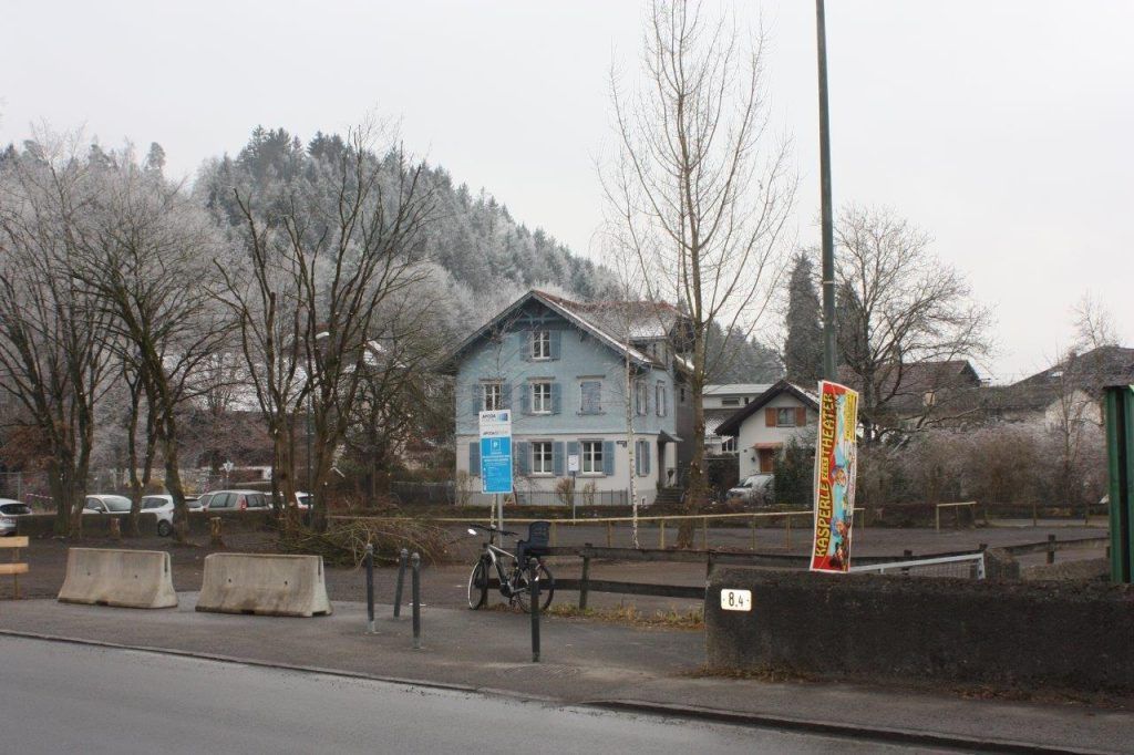Dieser Parkplatz in Rankweil wird kostenpflichtig