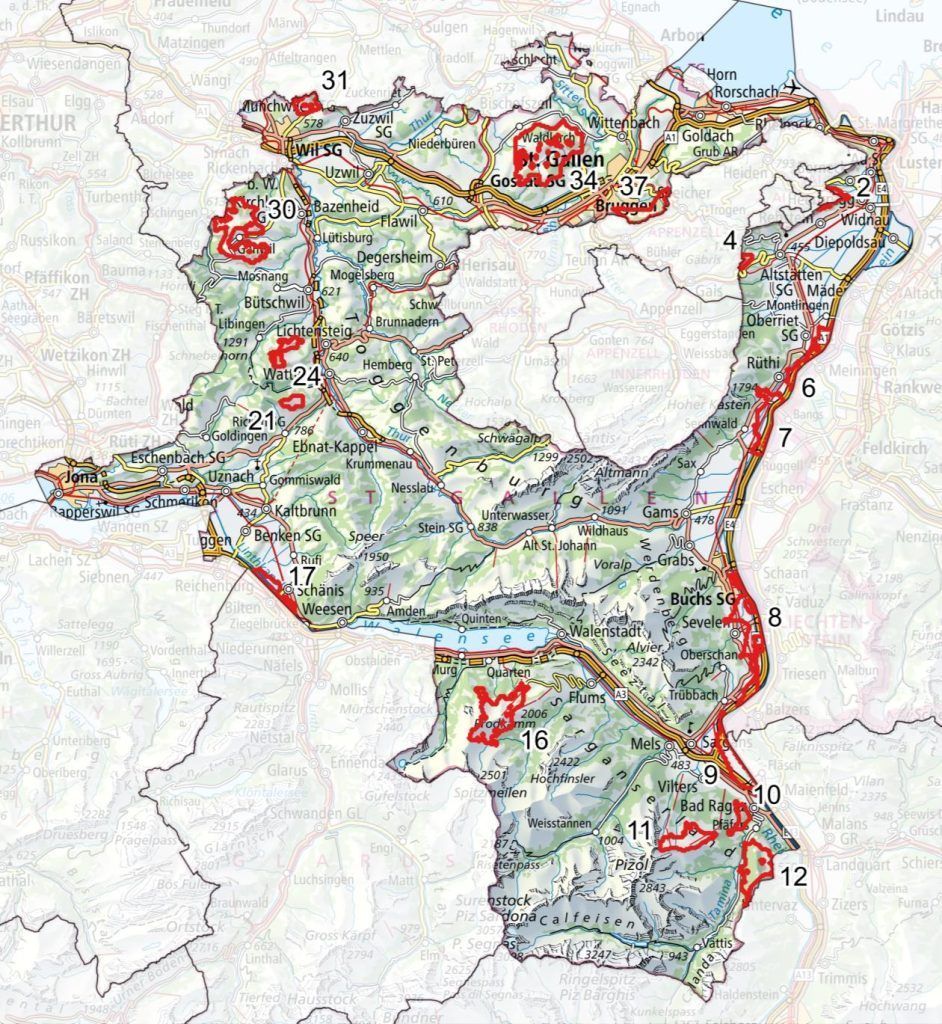 Windkraft: Gute bis exzellente Verhältnisse an der Schweizer Grenze