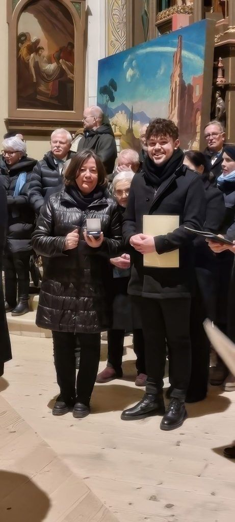 Der Palestrina-Orden  jahrelanges kirchenmusikalisches Engagement