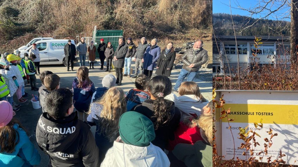 Spatenstich für Bildung: Feldkirch erweitert Volksschule Tosters