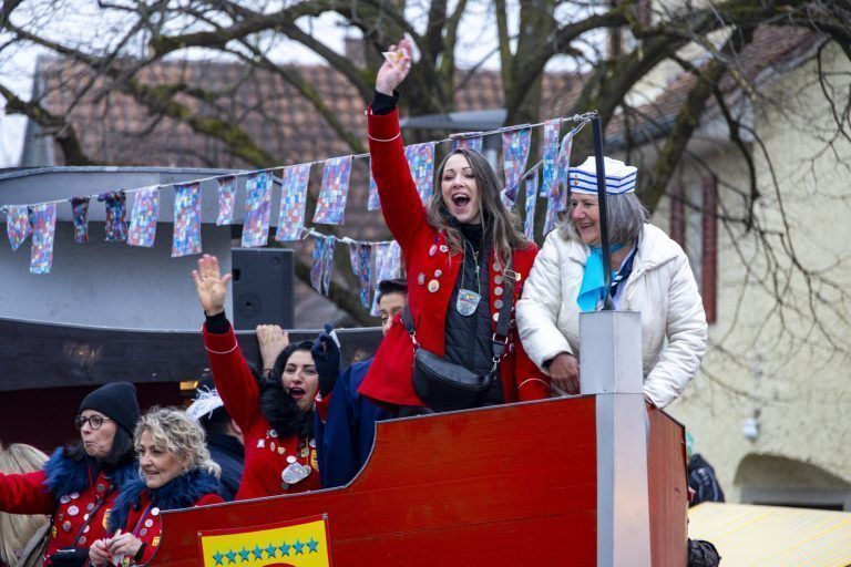 Fotostrecke: Närrisches Treiben in Fußach