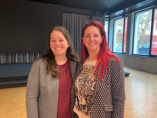 Pädagoginnen Victoria Brunner und Manuela Lang