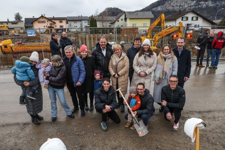 Vorzeige-Familienprojekt in Götzis: Sechs Gebäude, 52 Wohnungen und eine Schaubrennerei