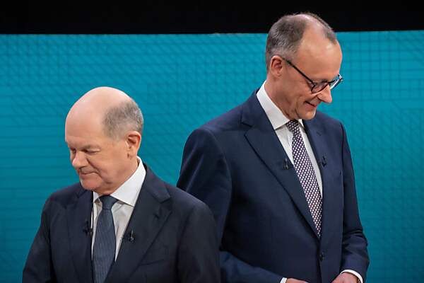 Scholz und Merz bei AfD und Migration unversöhnlich