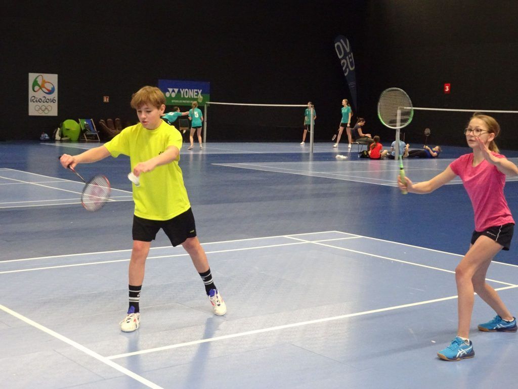 Spannende Schulolympics im Badminton