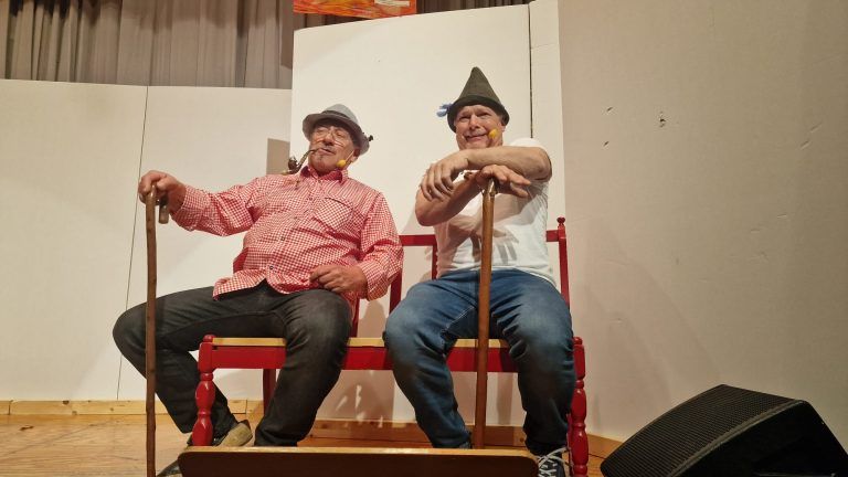 Der Bunta Obad der Hoti Funkazunft in St. Gerold: Seppl und Louis