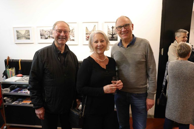 Mikrokosmos Marktgasse: Albert Ruetz, Irmgard Taudes und Bertold Bischof.