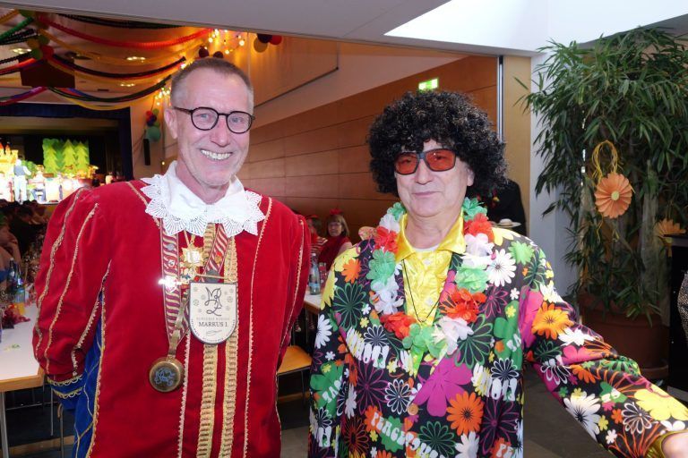 Seniorenfasching mit Spitzenprogramm: Markus Pedot und Eugen Gabriel im Adalbert-Welte-Saal.