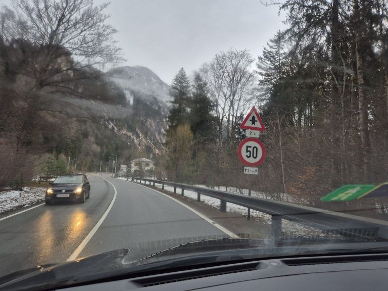 L188, Montafon, Verkehrsschilder