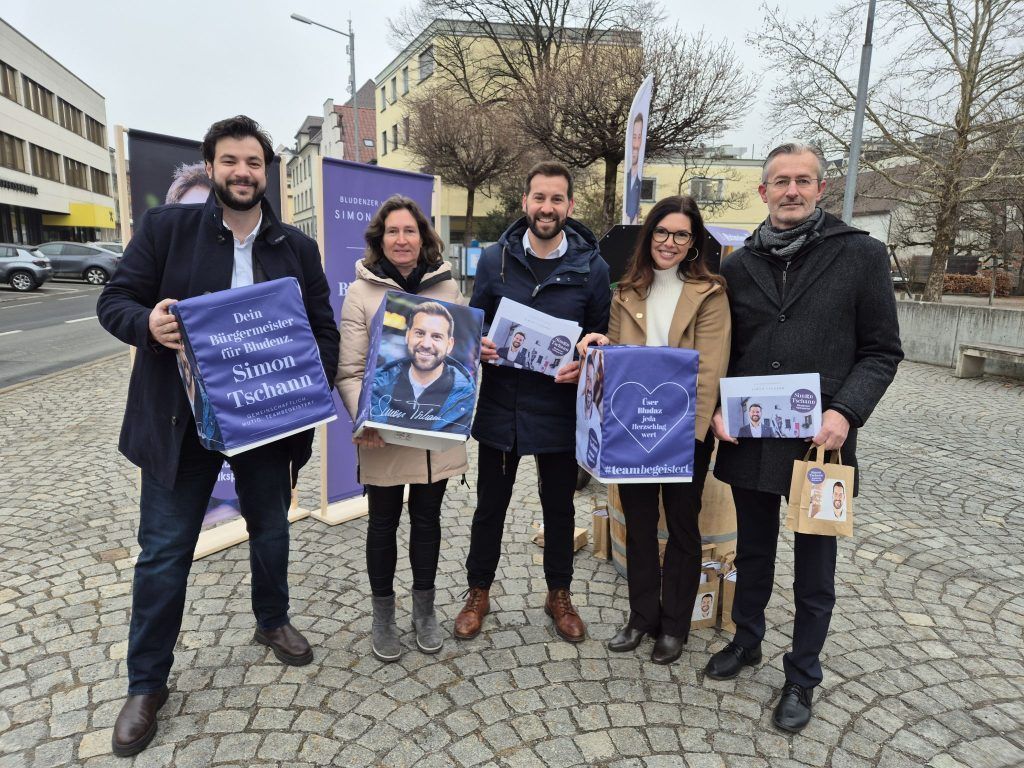 Simon Tschann stellt Wahlprogramm für Bludenz vor: Das sind die Schwerpunkte