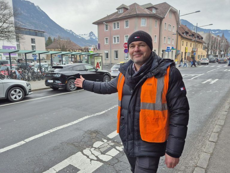 ÖBB, Bahnhof Bludenz, Umgestaltung, mehr Fahrradabstellplätze