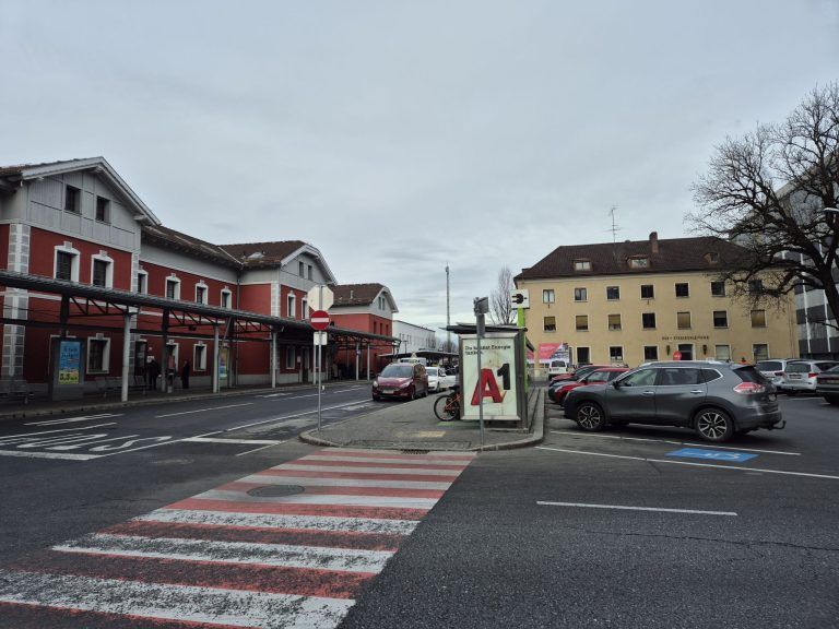 ÖBB, Bahnhof Bludenz, Umgestaltung, mehr Fahrradabstellplätze