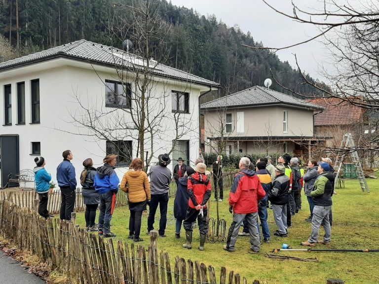Werkzeugpflege, Knospen und Baumschnitt: Knospen. Baumschnittkurse in Rankweil erfreuen sich großer Beliebtheit. (Bildergalerie)