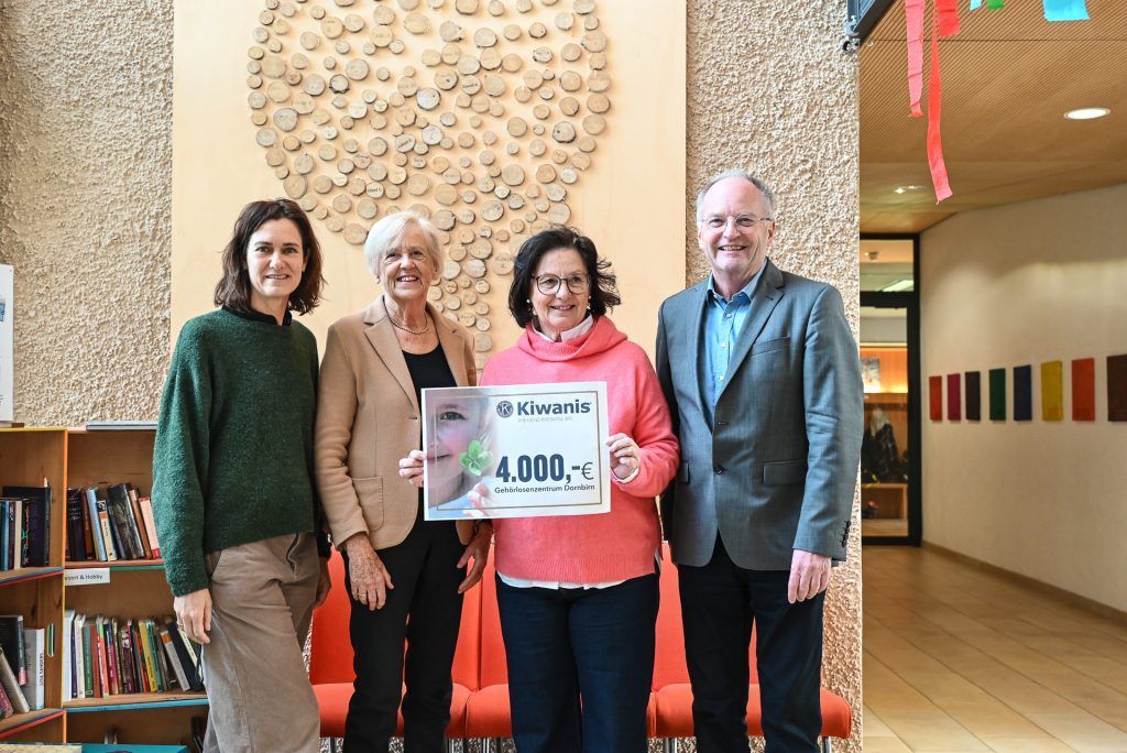 Kiwanis Club spendet 4000 Euro