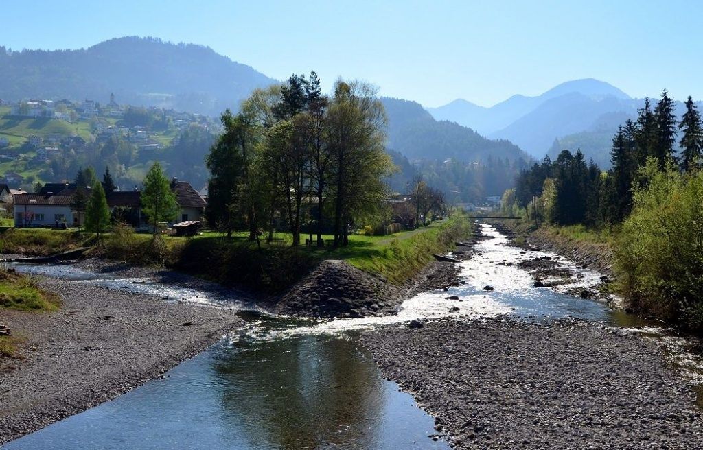 Räumung an der Frutz-Frödisch-Mündung