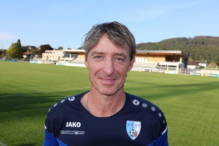 Koblach Trainer Alexander Guem ist optimistisch für das Frühjahr.
