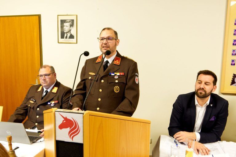 Jahreshauptversammlung der Feuerwehr Bludenz, Gerätehaus