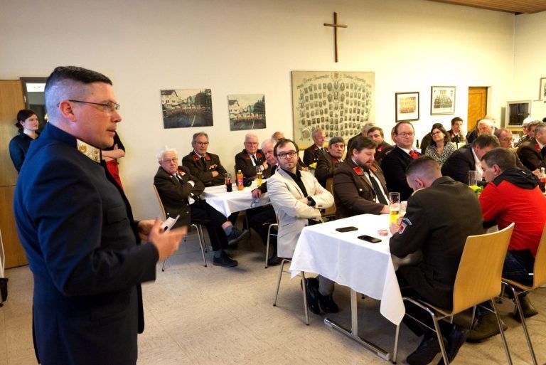 Jahreshauptversammlung der Feuerwehr Bludenz, Gerätehaus