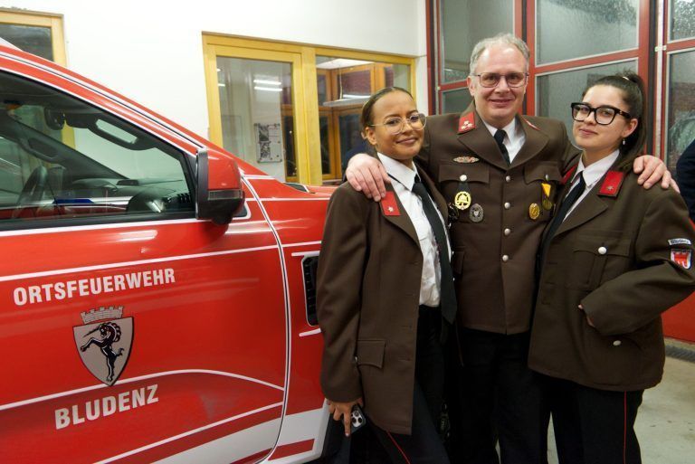 Jahreshauptversammlung der Feuerwehr Bludenz, Gerätehaus