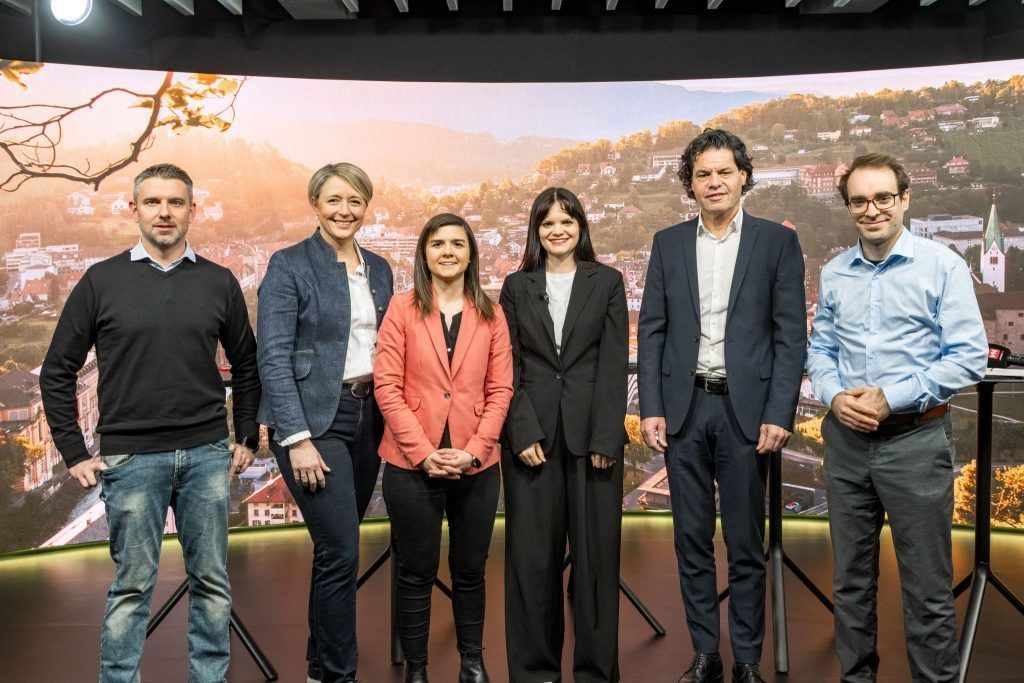 Kurz nach 18 Uhr: Große Diskussionsrunde mit den Spitzenkandidaten aus Feldkirch