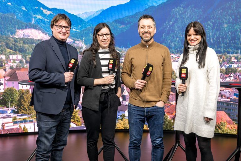 Teamfoto Wahldiskussion