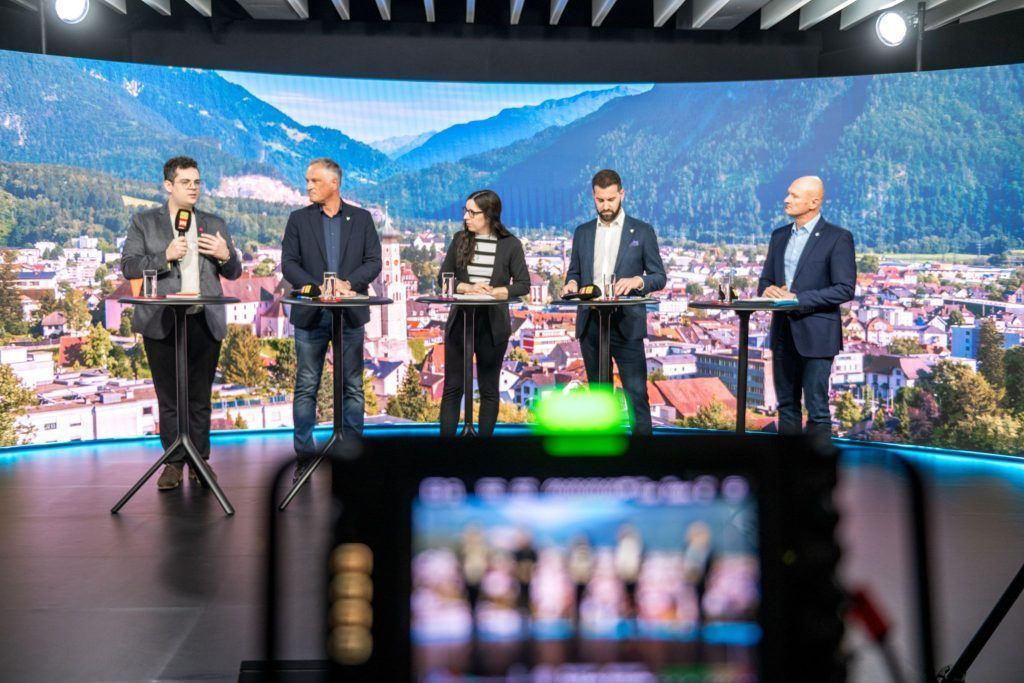 Kurz nach 18 Uhr: Große Diskussionsrunde mit den Spitzenkandidaten aus Bludenz