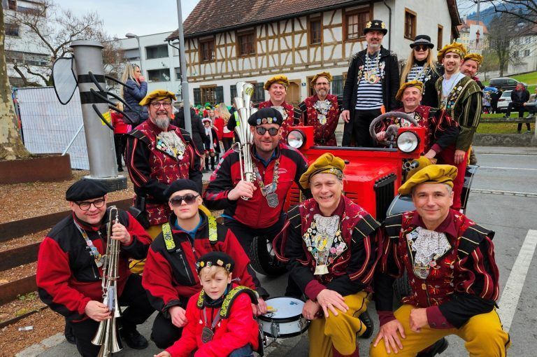 Impressionen vom Lochauer Kinderfaschingsumzug.