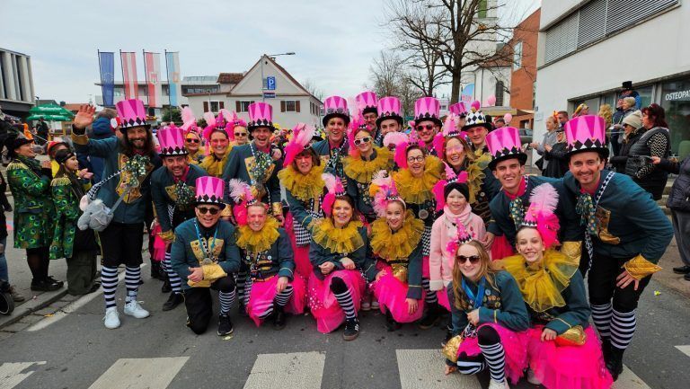 Impressionen vom Lochauer Kinderfaschingsumzug.