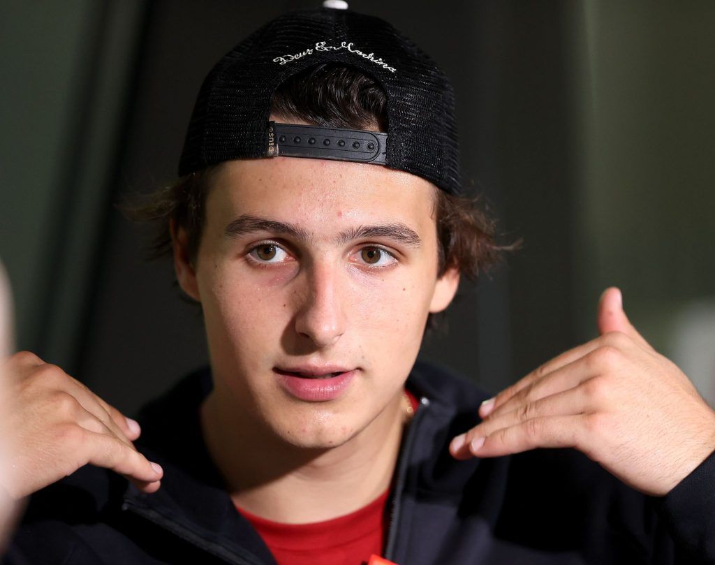 Dieser NHL-Aspirant ist zurück auf dem Eis