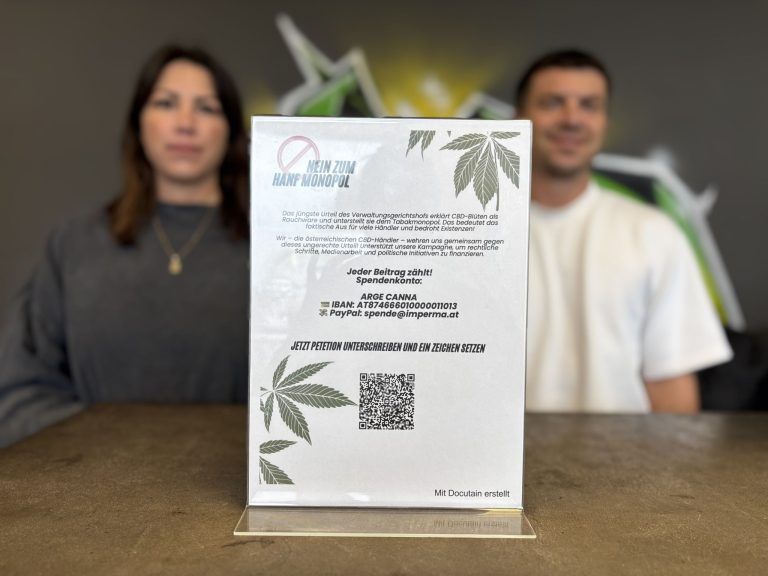 CBD Stores bregenz hanfblüten verkaufsverbot