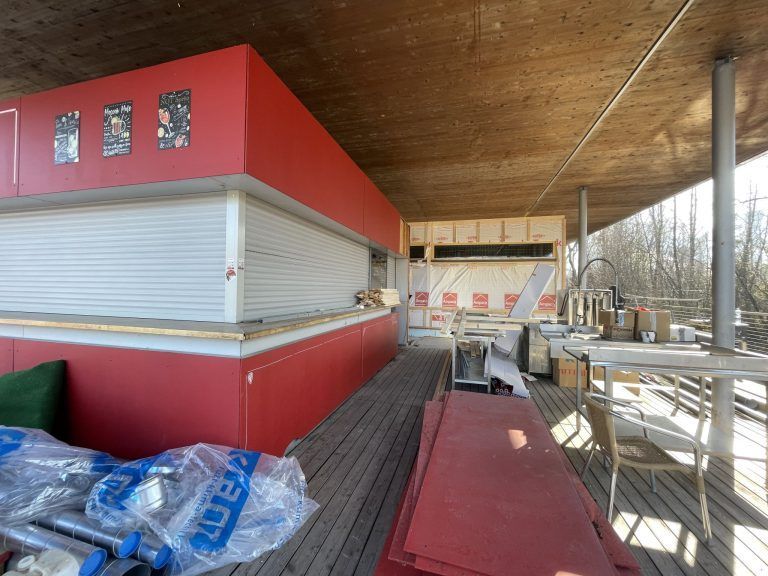 Untere Au Frastanz Kiosk Neubau