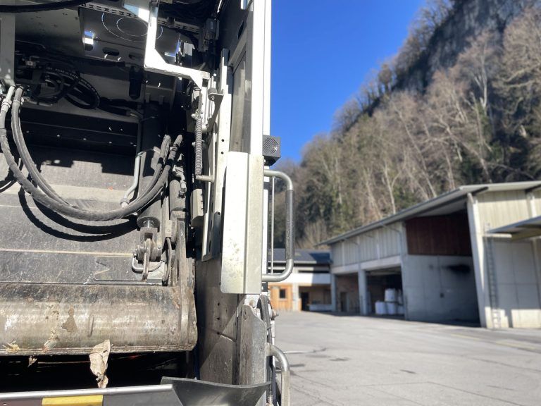 E-Müllauto, Recyclingfahrzeug, Philip Mangeng, Bauhof Feldkirch, Stadt Feldkirch