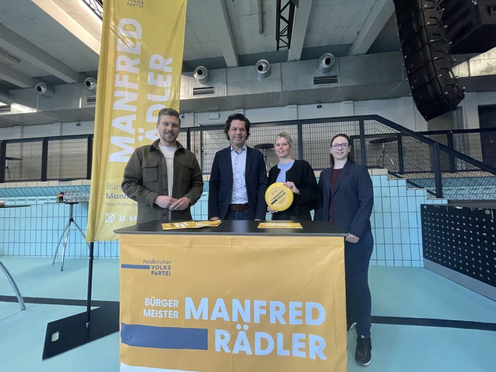 Feldkircher Volkspartei startet in den Wahlkampf