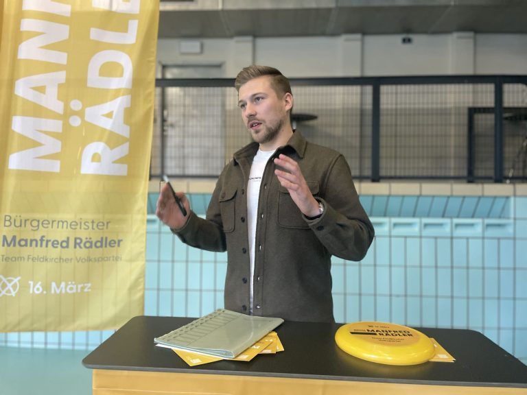 Wahlauftakt Bürgermeister- und Gemeindevertreterwahl, Pressekonferenz ÖVP Feldkirch