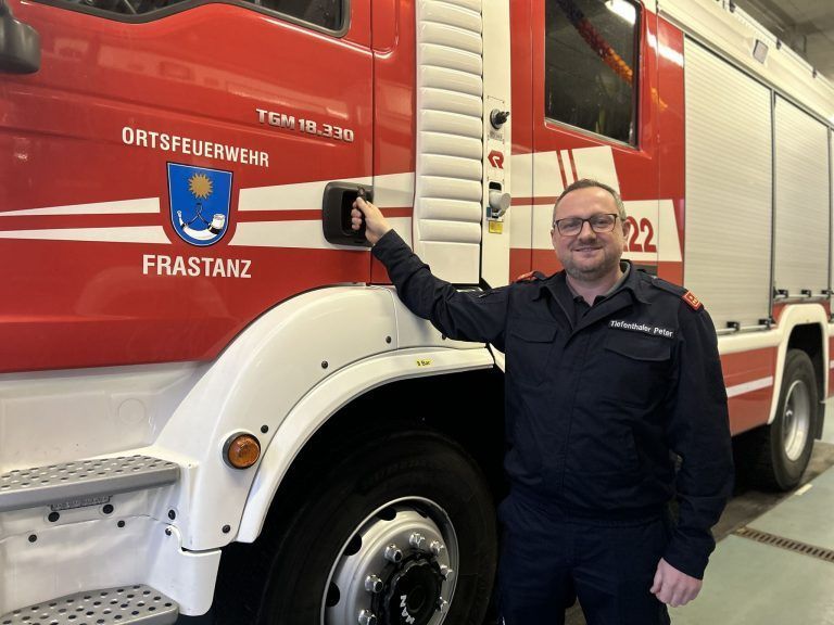 Feuerwehr Frastanz, Kommandant, Peter Tiefenthaler