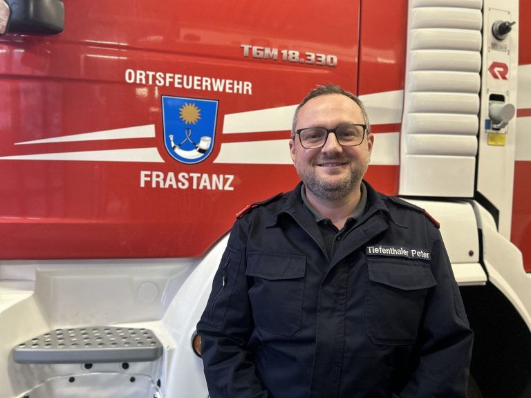 Feuerwehr Frastanz, Kommandant, Peter Tiefenthaler