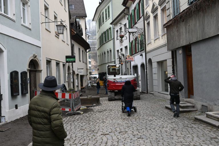 Entenbachgasse, Gymnasiumgasse, Sanierung, Feldkircher Innenstadt