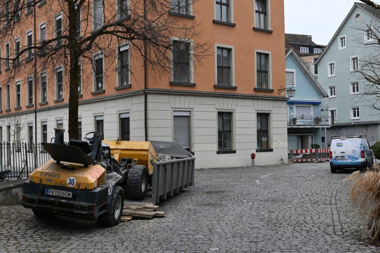 Entenbachgasse, Gymnasiumgasse, Sanierung, Feldkircher Innenstadt