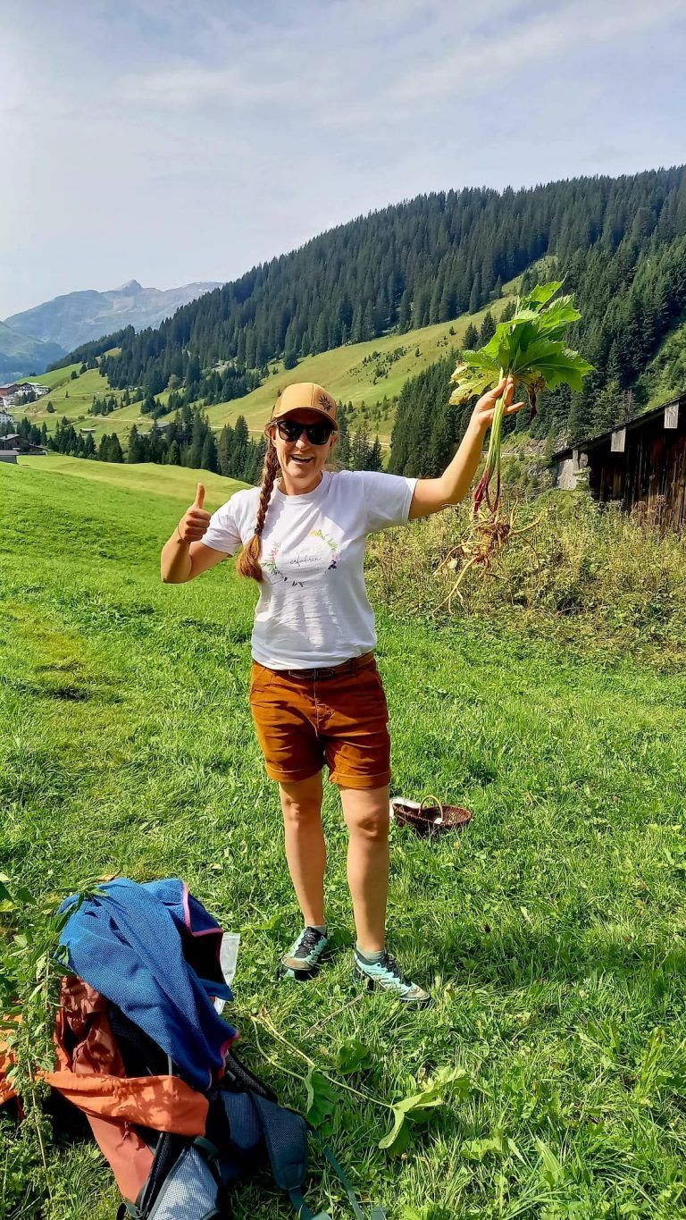 Katharina Moosbrugger; Wanderführerin; Kräuterexpertin; Hochmoor Fohramoos