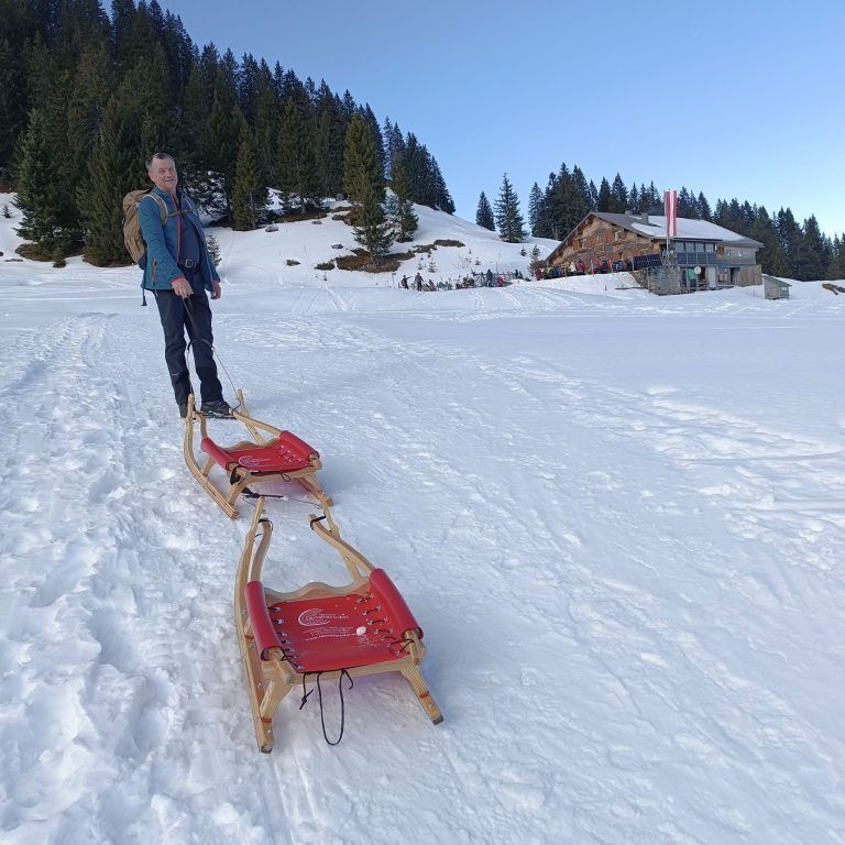 Anton Bereuter; Rodelbauer; Tischlermeister; Vorarlberger des Tages