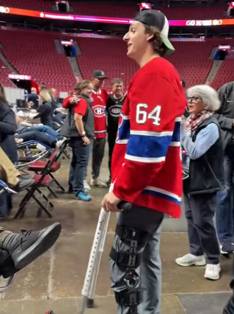 Eishockey David Reinbacher Montreal Canadiens