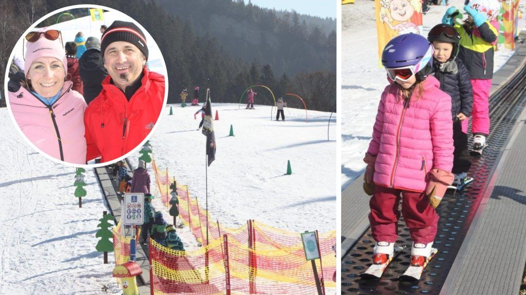 Die ersten Schwünge am Zwergberg: Wenn Kinder über die Piste düsen
