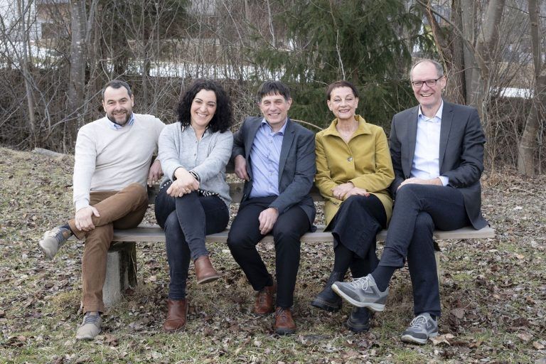 v.l.n.r. Peter Bitschnau, Isabelle Jochum, Gerhard Vonier, Tanja Eiselen, Thomas Keßler