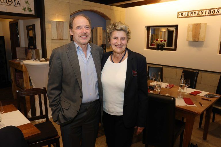 Spitzenweine aus Spanien: Reinhard Lampert und Elisabeth Biedermann.
