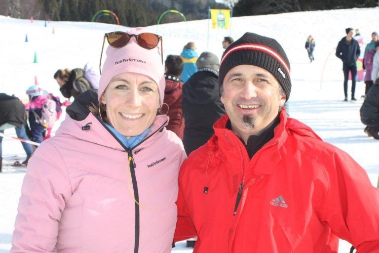 Nationalratsabgeordnete Heike Eder und Bürgermeister Jürgen Bachmann zeigten sich begeistert von den Vorstellungen der jungen Kids am Zwergberg.