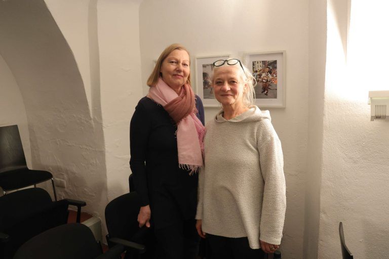 Mikrokosmos Marktgasse: Marie-Rose Cerha und Elke Maria Riedmann.