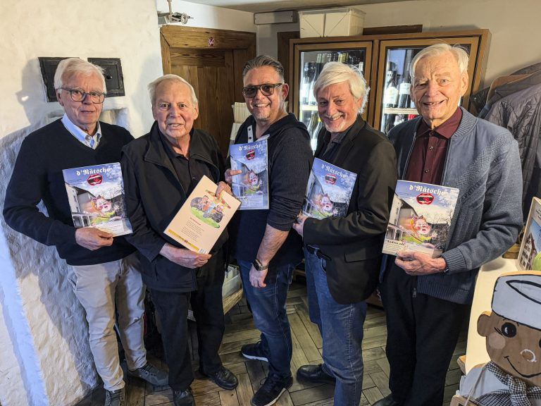 Rätscho Redaktionen und ihr Werk/ Martin Rhomberg, Helmut Lecher, Marcus Raos, Klaus Fessler und Heinz Rüf