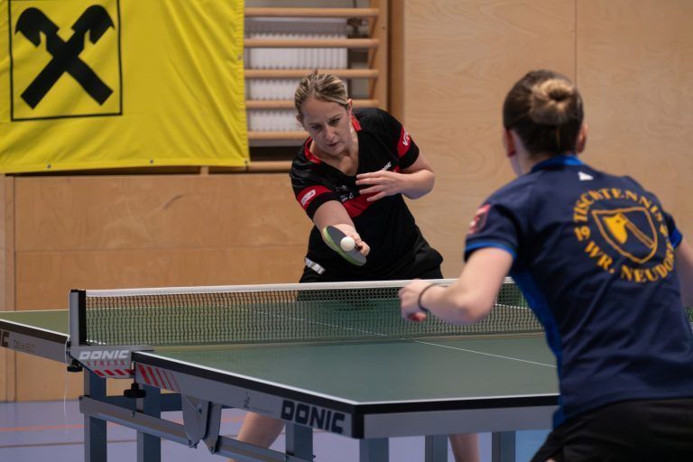 Spannendes Heimspieldebut: Top-Spielerin Sarah Kainz in Aktion.