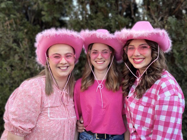 Kulinarische Highlights und Wild West Flair : Antonia, Larissa und Madlene hatten viel Spaß.